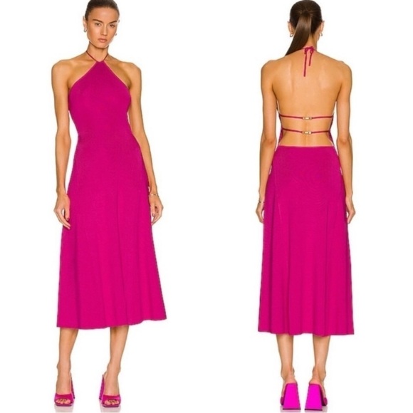 Cult Gaia Grace Knit Dress in Bloom - Picture 1 of 8